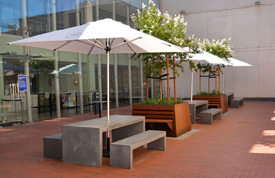 Outdoor Café Umbrellas Adelaide