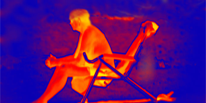 Infrared Waves Heat People Infrared Waves Heat People