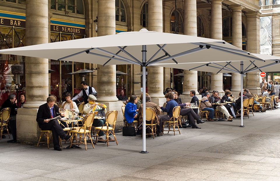 Shadowspec Commercial Centre Pole Umbrellas | Inviron Shadowspec Commercial Centre Pole Umbrellas | Inviron