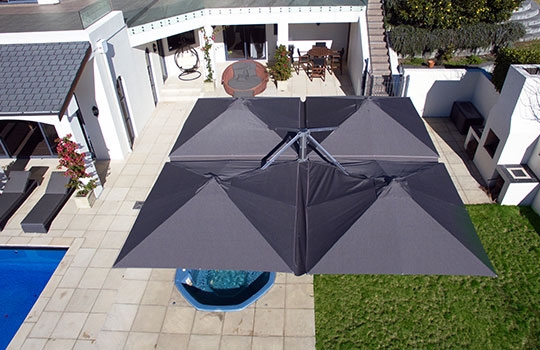 Shadowspec Unity Quattro Canopy Umbrellas Adelaide SA Shadowspec Unity Quattro Canopy Umbrellas Adelaide SA